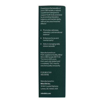 CBD Oil Isolate 2000 mg Orange - 10 ml