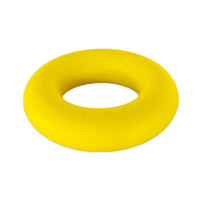 Еспандер кистьовий кільце EasyFit Ring 23 кг жовтий Еспандер кистьовий кільце EasyFit Ring 23 кг жовтий
