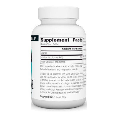 L-Lysine 1000mg - 50 tabs