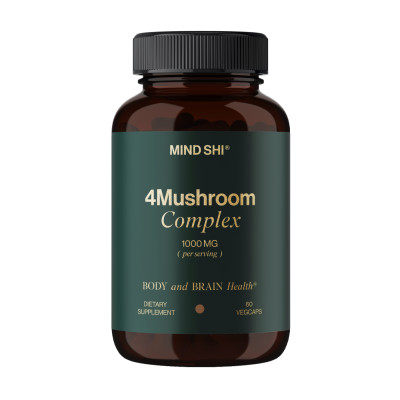 4Mushroom Complex 1000 mg - 60 vegcaps 4Mushroom Complex 1000 mg - 60 vegcaps