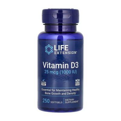 Vitamin D3 25 mcg (1000 IU) - 250 softgels Vitamin D3 25 mcg (1000 IU) - 250 softgels