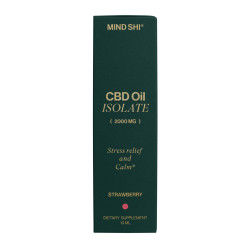 CBD Oil Isolate 2000 mg Strawberry - 10 ml