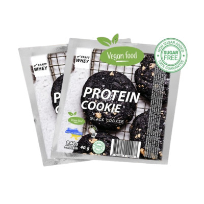 Protein Cookie - 40g Black (Поштучно) Protein Cookie - 40g Black (Поштучно)