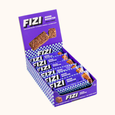 Fizi Mood Booster - 12x40g Choco Crunch Fizi Mood Booster - 12x40g Choco Crunch