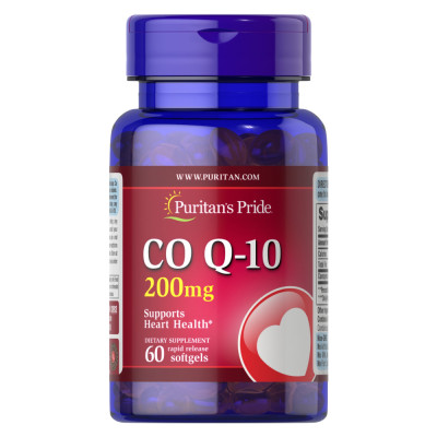 Q-SORB™ Co Q-10 200 mg - 60 Rapid Release Softgels Q-SORB™ Co Q-10 200 mg - 60 Rapid Release Softgels