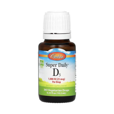 Super Daily D3 1000IU - 10.3 mL