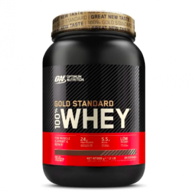 Gold Standart 100% Whey - 900g White Chocolate Raspberry Gold Standart 100% Whey - 900g White Chocolate Raspberry