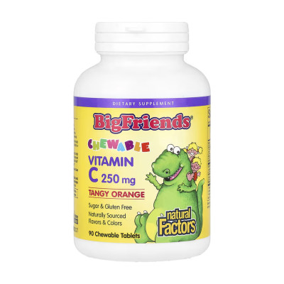 BigFriends Vitamin C 250mg - 90 tabs Orange BigFriends Vitamin C 250mg - 90 tabs Orange