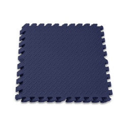 Татамі мат EasyFit SwallowTail 4 шт (60х60х1 см) пазл хвіст ластівки синій