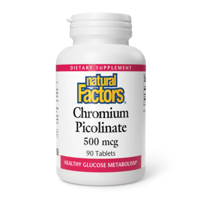 Chromium Picolinate 500mcg - 90 tabs Chromium Picolinate 500mcg - 90 tabs