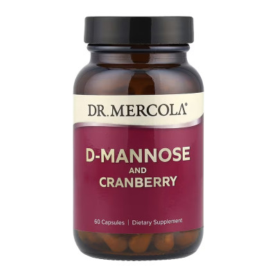 D-Mannose and Cranberry Extract - 60 caps (До 10.26)