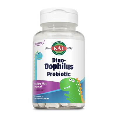 Dino-Dophilus™ Kids Probiotic - 60 chewables Black Cherry Dino-Dophilus™ Kids Probiotic - 60 chewables Black Cherry