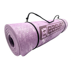 Килимок для йоги та фітнеса EasyFit PER Premium Mat 8 мм Фіолетовий