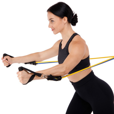 Набір еспандерів Бубновського EasyFit з 5 шт EasyFit