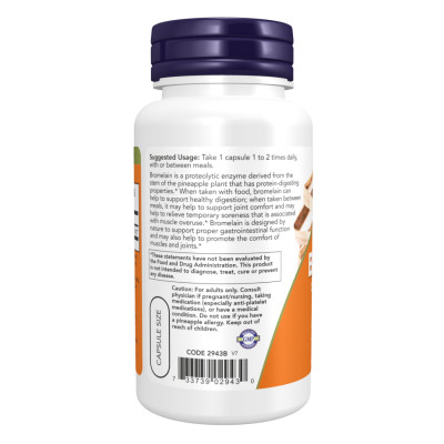 Bromelain 500mg - 60 vcaps