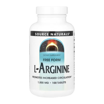 L-Arginine 1000 mg - 100 tabs L-Arginine 1000 mg - 100 tabs
