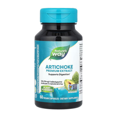 Artichoke Supports Digestion - 60 vcaps