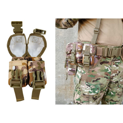 Підсумок гранатний подвійний Multicam Arid (степовий) (MOLLE, підсумок для гранат на розгрузку, жилет, РПС) Підсумок гранатний подвійний Multicam Arid (степовий) (MOLLE, підсумок для гранат на розгрузку, жилет, РПС)
