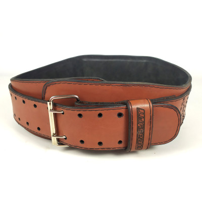 Пояс атлетичний EasyFit Training Belt (коричневий) L