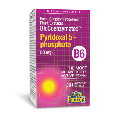 BioCoenzymated Pyridoxal 5'-phosphate 50mg - 30 vcaps BioCoenzymated Pyridoxal 5'-phosphate 50mg - 30 vcaps