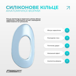 Бандаж (фіксатор) колінного суглоба з ребрами жорсткості та силіконовою вставкою. Розмір XL