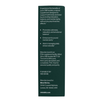 CBD Oil Isolate 3000 mg Orange - 10 ml