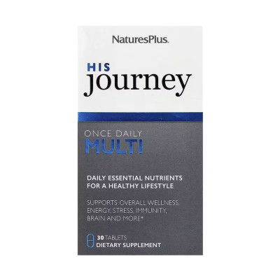 His Journey Once Daily Multi - 30 tabs His Journey Once Daily Multi - 30 tabs