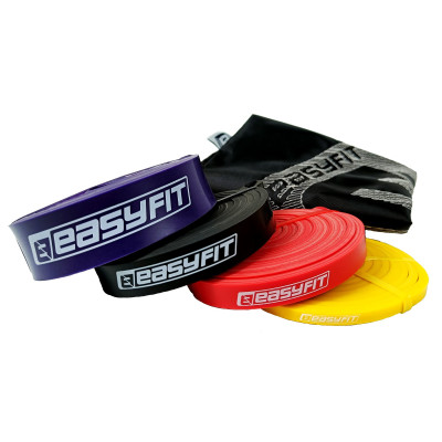 Гумові петлі EasyFit: набір 1-45 кг (4 шт) Гумові петлі EasyFit: набір 1-45 кг (4 шт)