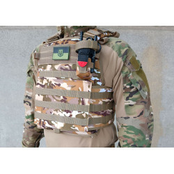 Плитоноска Pantsyr-2 (тактичний військовий жилет, бронежилет MOLLE) Multicam Arid