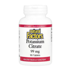Potassium Citrate 99mg - 90 tabs