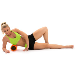Масажний ролик EasyFit Solid Roller v.1.1s 33 см помаранчевий