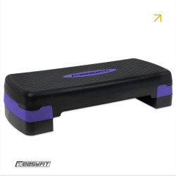 Степ-платформа EasyFit Step-B 2-ступінчаста фіолетова