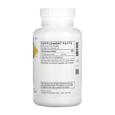 Undecylenic Acid - 250 caps