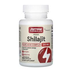 Vegan Shilajit Fulvic Acid Complex 250mg - 60 vcaps (Затерта дата)