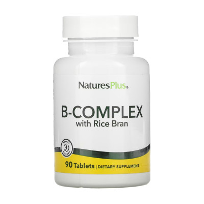 B-Complex with Rice Bran - 90 tabs B-Complex with Rice Bran - 90 tabs