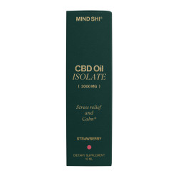 CBD Oil Isolate 3000 mg Strawberry - 10 ml