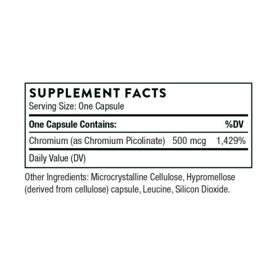 Chromium Picolinate - 60 caps