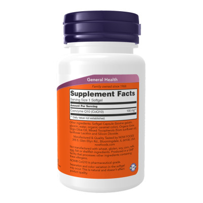 CoQ10 100mg - 150 softgels
