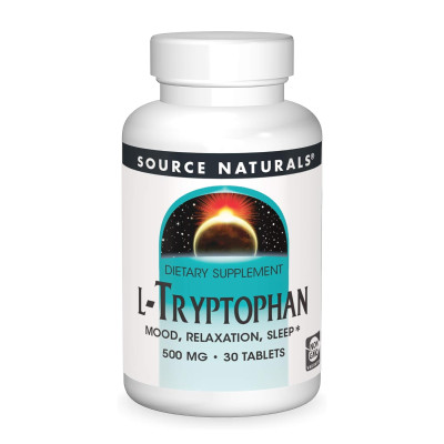 L-Tryptophan 500 mg - 30 tabs L-Tryptophan 500 mg - 30 tabs