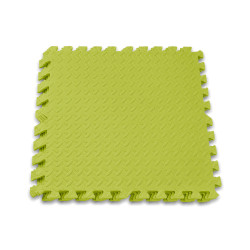 Татамі мат EasyFit SwallowTail 4 шт (60х60х1 см) пазл хвіст ластівки жовтий