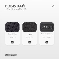 Масажер для шиї EasyFit Shiatsu (роликовий шиацу-масаж плечей і тіла)