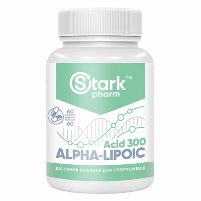 Stark Alpha Lipoiс Acid ( ALA ) 300mg - 60tab Stark Alpha Lipoiс Acid ( ALA ) 300mg - 60tab