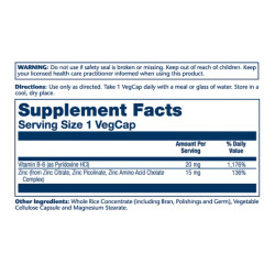 Bio Zinc 15mg - 100 vcaps