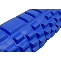 Масажний ролик EasyFit Grid Roller 45 см v.2.1 Синій