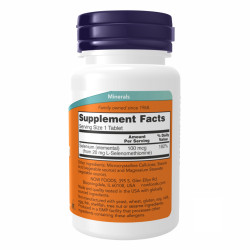 Selenium 100 mcg - 100 tabs