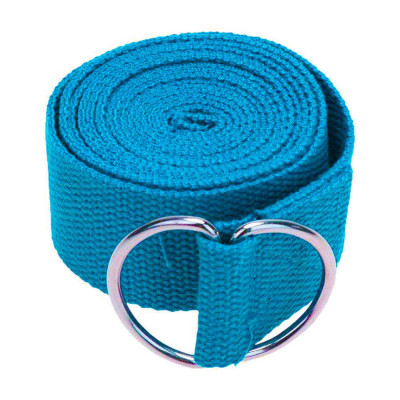 Ремінь для йоги EasyFit Блакитний