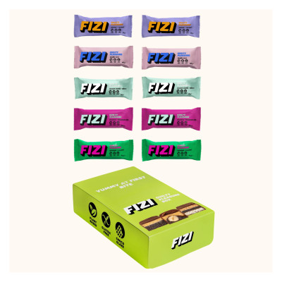 FIZI Guilty Pleasure Box - 10x45g FIZI Guilty Pleasure Box - 10x45g
