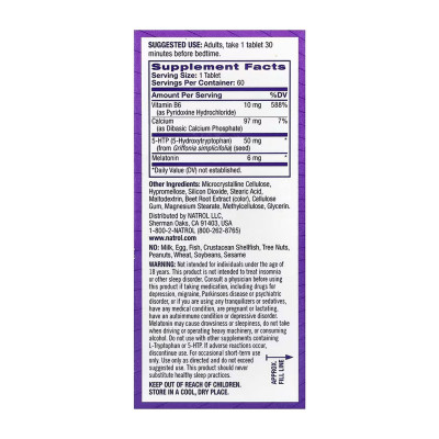 Advanced Sleep Melatonin - 60 tabs