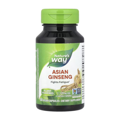 Asian Ginseng - 50 vcaps