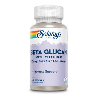 Beta Glucan with Vitamin C 10mg - 60 vcaps Beta Glucan with Vitamin C 10mg - 60 vcaps